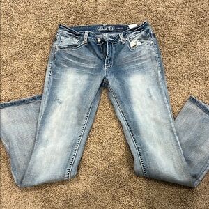 Grace in LA Blue Denim Jeans